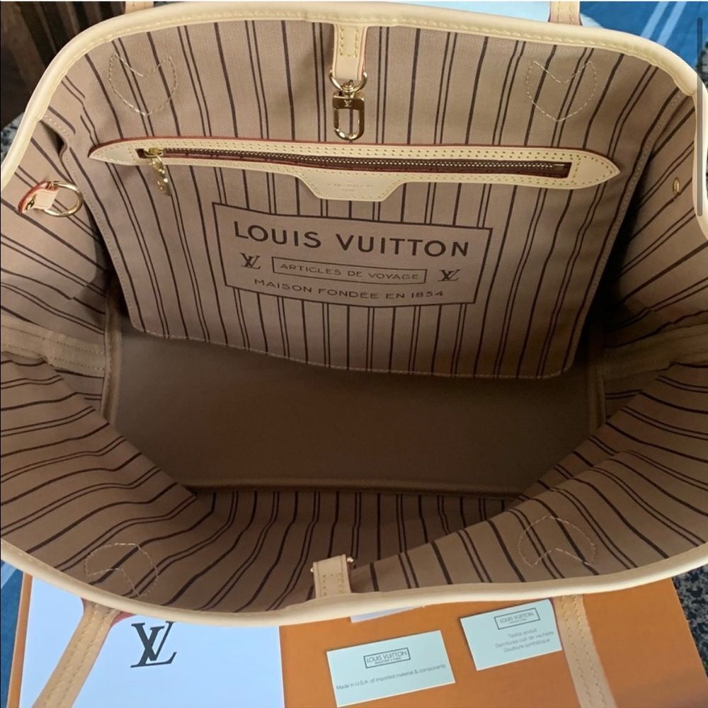🍒2025🍒BRAND NEW LOUIS VUITTON NEVERFULL MM - Picture 9 of 14